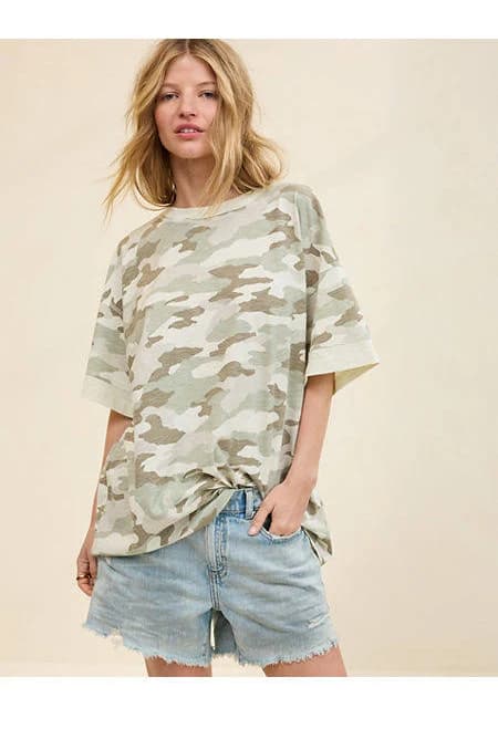 Aerie Women's Oversized Boyfriend T-Shirt