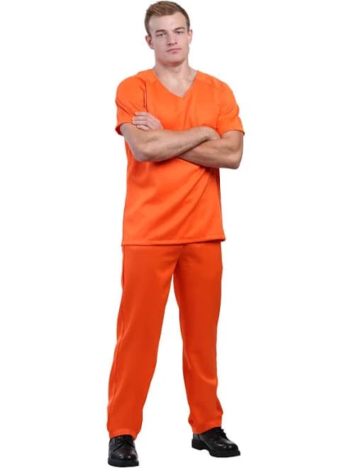 Men's Prisoner Costume