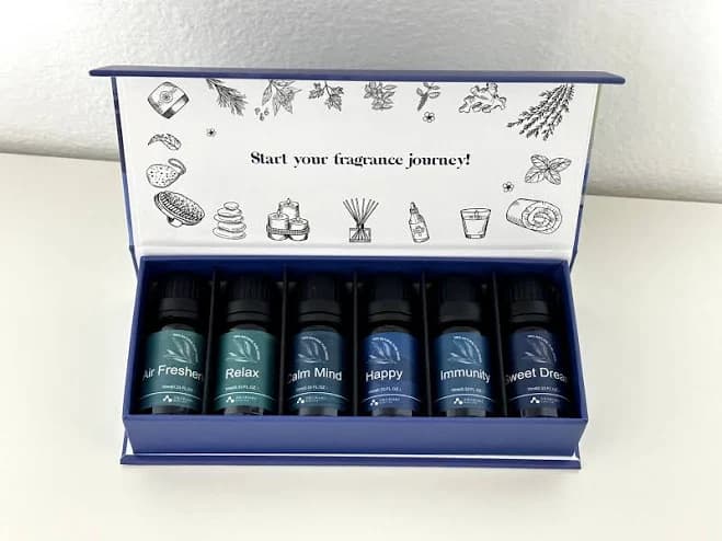 Asakuki Essential Oil Blends Set for Diffusers