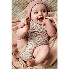 Carter's Baby Girls Round Neck Short Sleeve Rib 5-pc. Bodysuit, Color: Pink - JCPenney