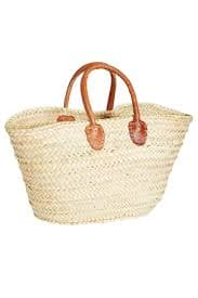 Original Ibiza Bag, Basket Bag, Beach Bag, Cestino, 50 cm Large | Moroccan Palm Leaves, Shopping