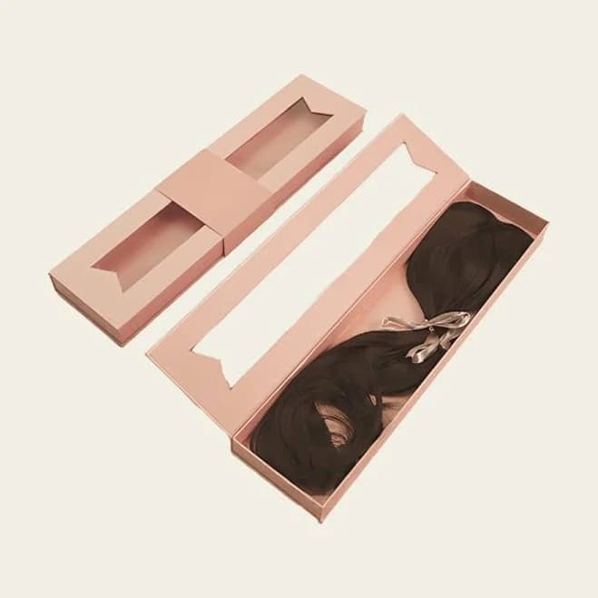 Custom Printed Hair Extension Boxes