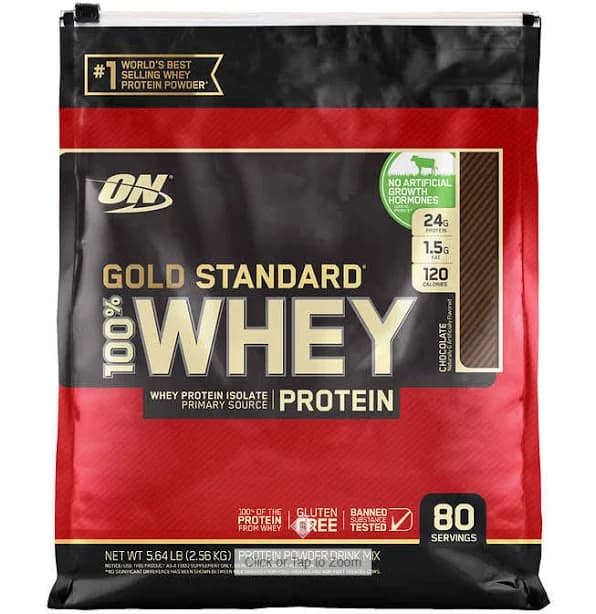 Optimum Nutrition Gold Standard 100% Whey Protein, 90.24 oz