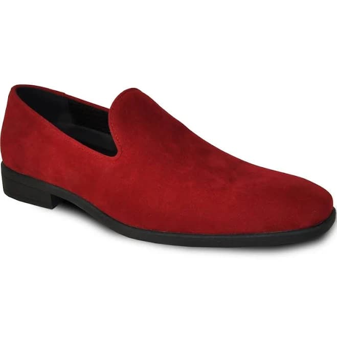 Men's Vegan Suede Slip-On Loafer Dress Shoe