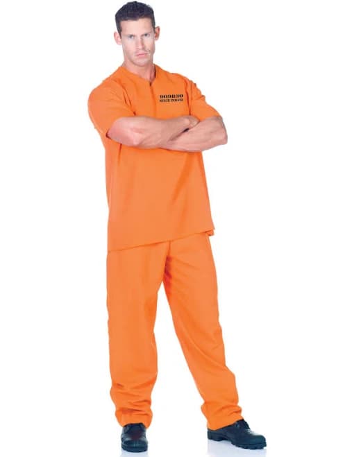Convicted Public Offender Prisoner Costume