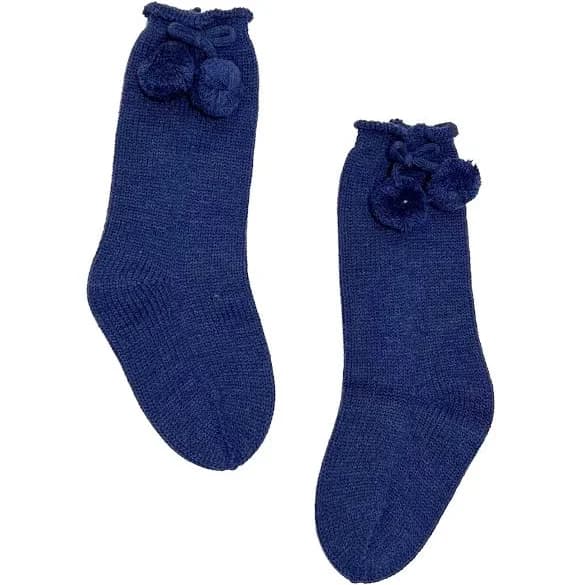 Juliana Baby Pom Pons Socks
