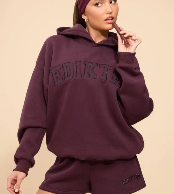 Edikted Women's Cotton Fleece Hoodie