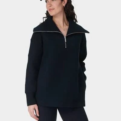 Sweaty Betty Radiant Half Zip Sweatshirt