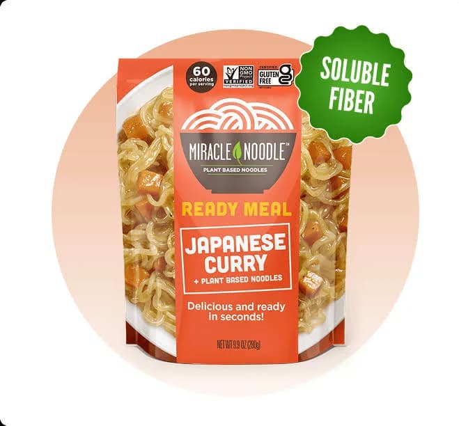 Miracle Noodle Ready Meal Japanese Curry Noodles