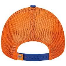 Men's New York Knicks New Era White/Blue Fresh 9FORTY Snapback Hat