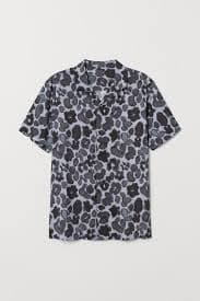 Patterned resort shirt - Purple/Patterned - Men | H&M