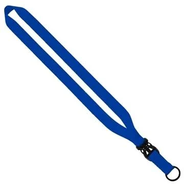 3/4" Polyester Lanyard with Slide Buckle Release