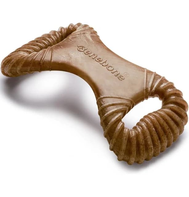 Benebone Dental Dog Chew Toy Bacon Flavor Medium