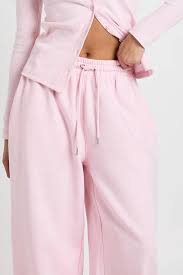 Tracksuits | Rib Button Through Long Sleeve Top Tracksuit | boohoo