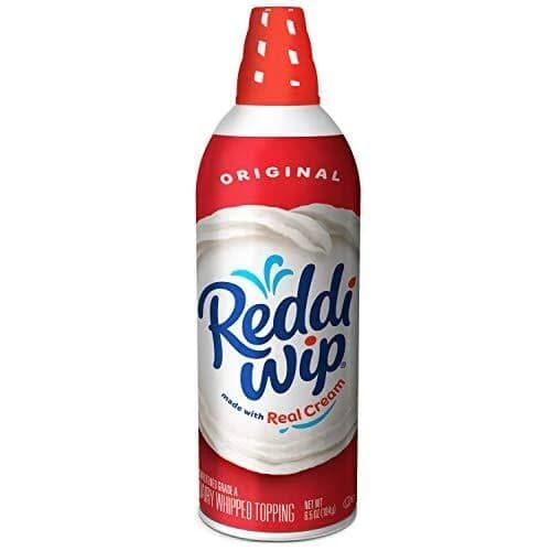 Reddi-wip Original Whipped Dairy Cream Topping, Keto Friendly, 6.5 Oz.