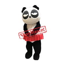 Funny Deluxe Panda Mascot Costume