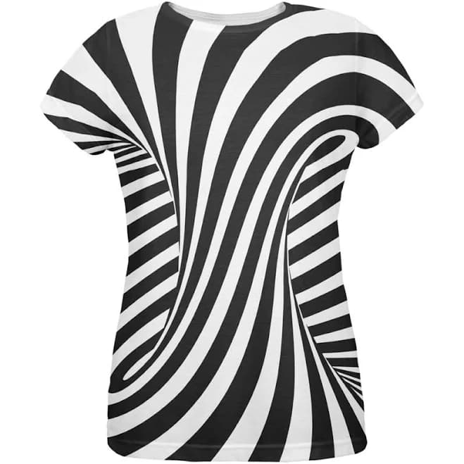 Old Glory Women's Trippy Swirl T-Shirt