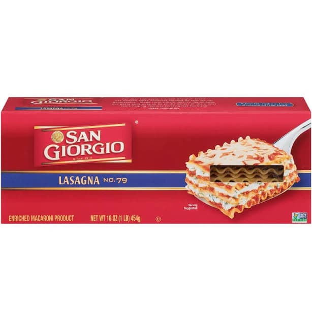 San Giorgio 16 oz Lasagna Pasta