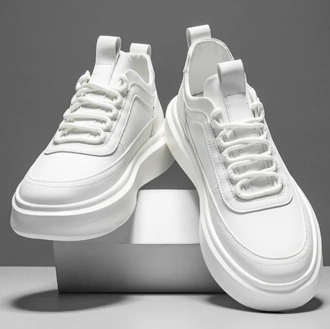 Dean Men's Chunky Sole Lace-Up Sneakers