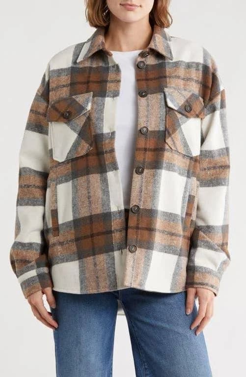 Thread & Supply Women's Plaid Shacket