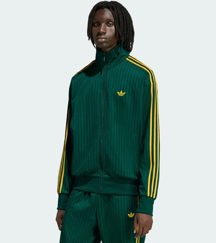Mens adidas Firebird Loose Pinstripes Track Top