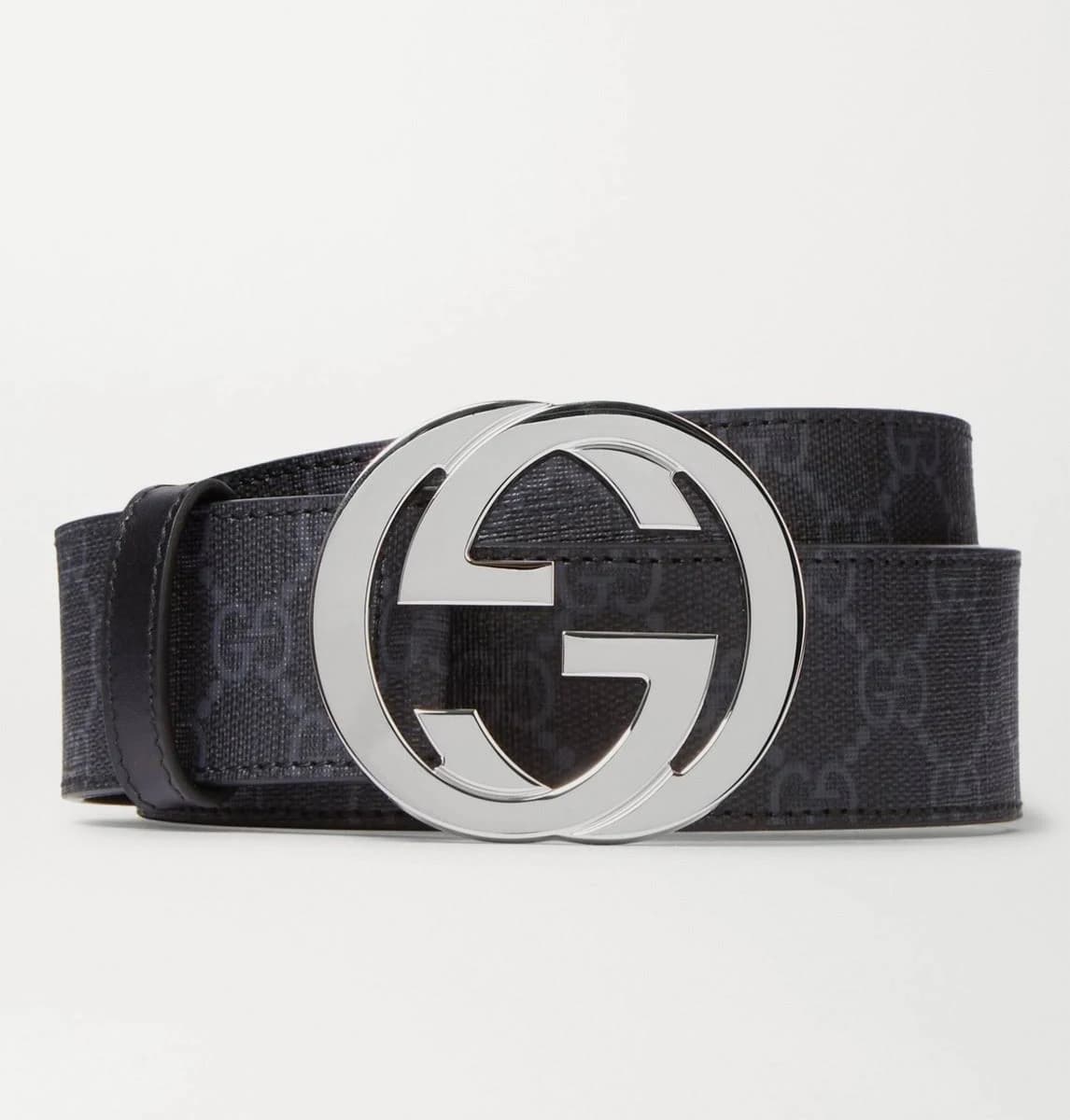 Gucci Gg Supreme Canvas Belt Men