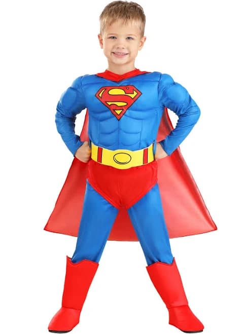 Superman Deluxe Classic Toddler Costume