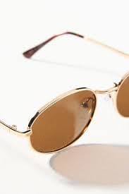 I-SEA Oval Wire Sunglasses | Anthropologie