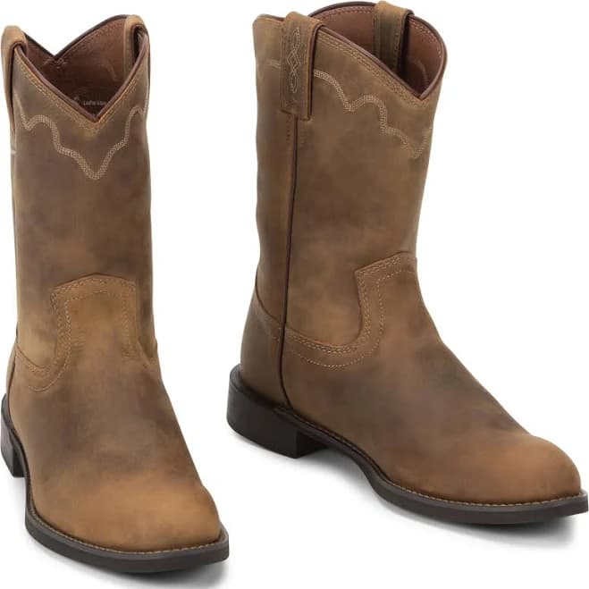 Justin Men's Roper Apache Boots
