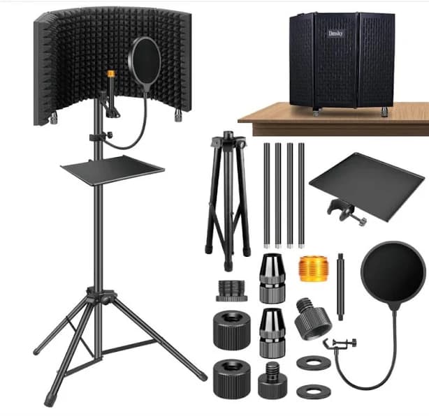 Dmsky Microphone Isolation Shield