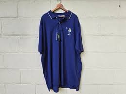 NEW Polo Ralph Lauren Varsity Polo Bear Short Sleeve Navy Polo Men ○ 3XLT