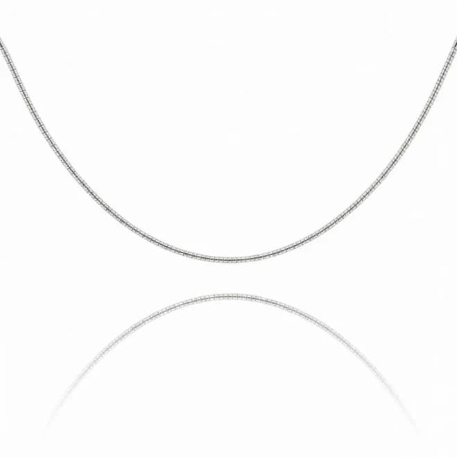 Alef Bet 24" Snake Chain Necklace