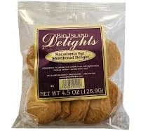 Big Island Delights Macadamia Nut Shortbread Cookies