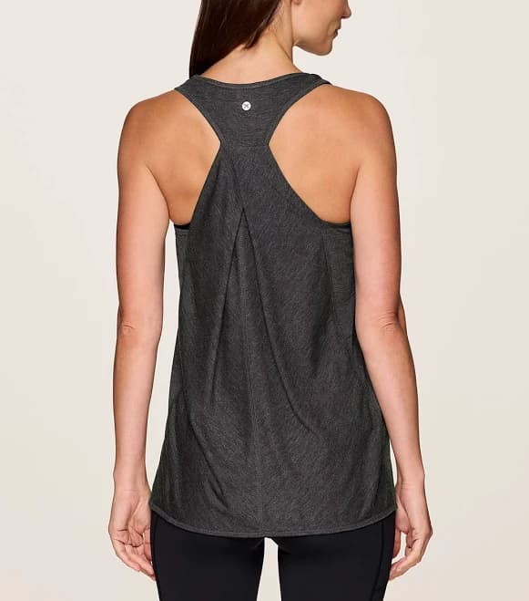 Rbx Active Women's Twist Back Soft Relaxed Tank Top Tunic