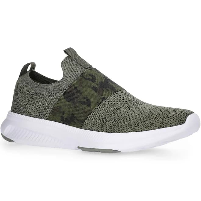 Athletic Works Men's Banded Jogger Slip-On Sneakers