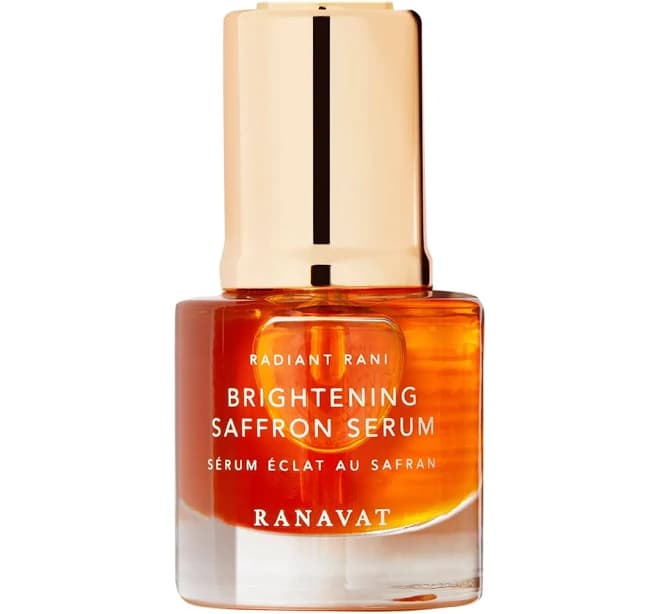 RANAVAT Brightening Saffron Face Serum - Discoloration Correcting Serum & Vitamin C Serum Alternative - Improves Appearance of Hyperpigmentation &