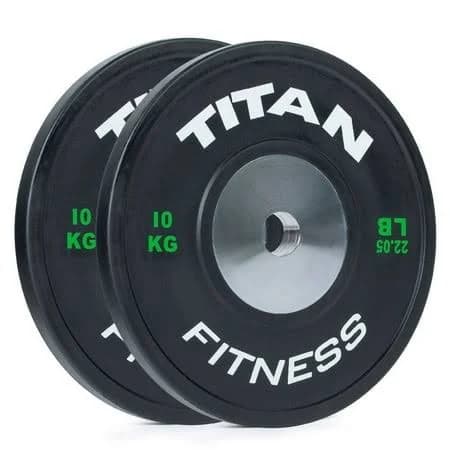 Titan Fitness Elite Competition Bumper Plates