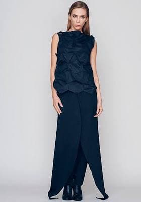 Geometric Sleeveless Top