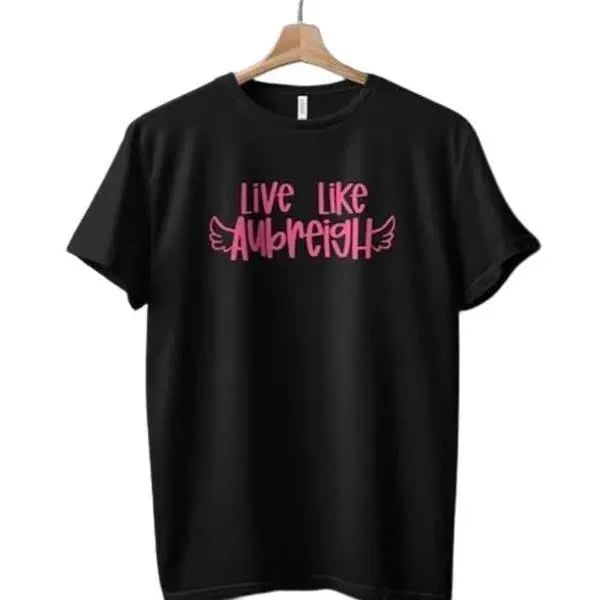 Aubrey-Inspired Live Your Best Life T-Shirt with Wings