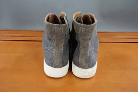 Frye Lena High Top Shoes Womens 8 Gray Suede Lace Up Comfort Casual Sneaker | eBay