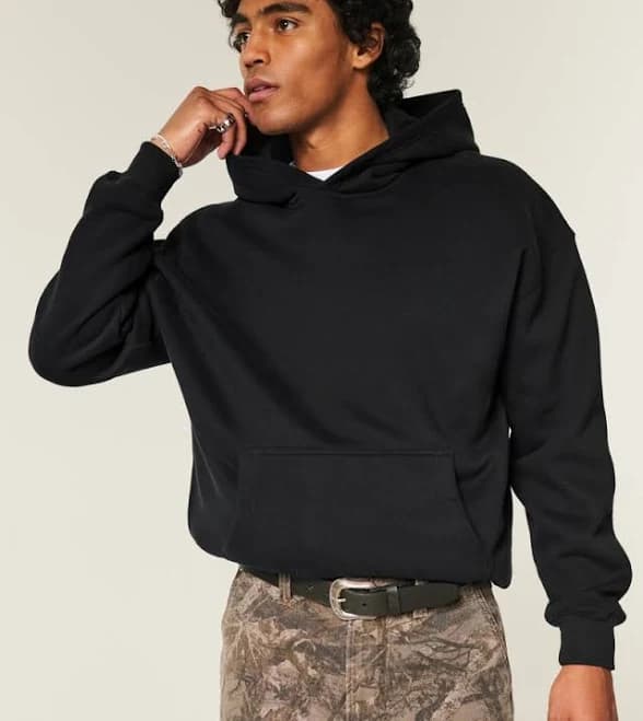 Hollister Men's Feel Good Boxy Hoodie