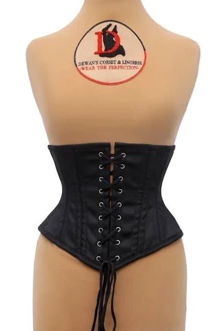 Steel Boned Waist Lace Up Corset