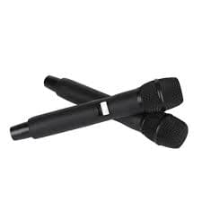 UHF Dual Wireless Microphone System True Diversity For Stage Shure sm58 Cordless | eBay