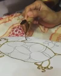 Hand-drawn Batik Tulis Scarf, Vintage Javanese Cotton Fabric (240x105cm) - Etsy