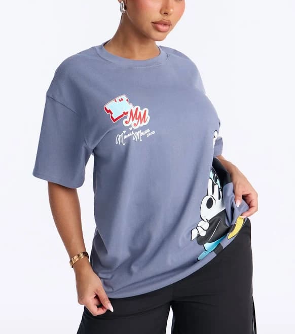 Fashion Nova Oversized Graphic T-Shirt