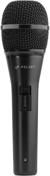 Polsen M-85-B Professional Dynamic Handheld Microphone (Black)