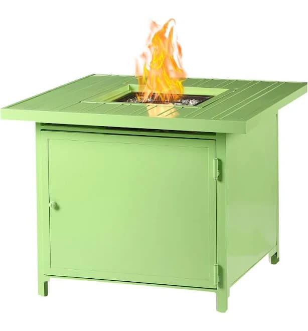 Oakland Living Cholula 32 in. Square Propane Fire Pit Table