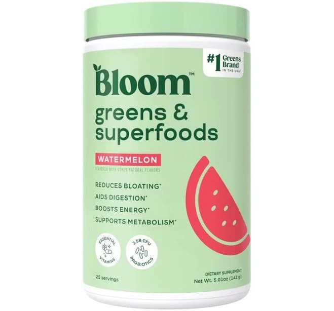 Bloom Nutrition Greens & Superfoods Powder