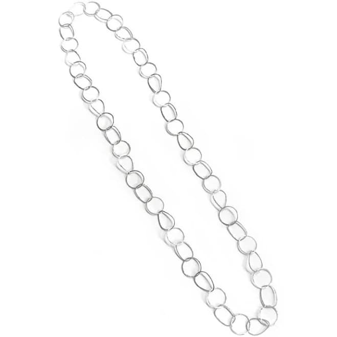Handmade Silver Geo Necklace