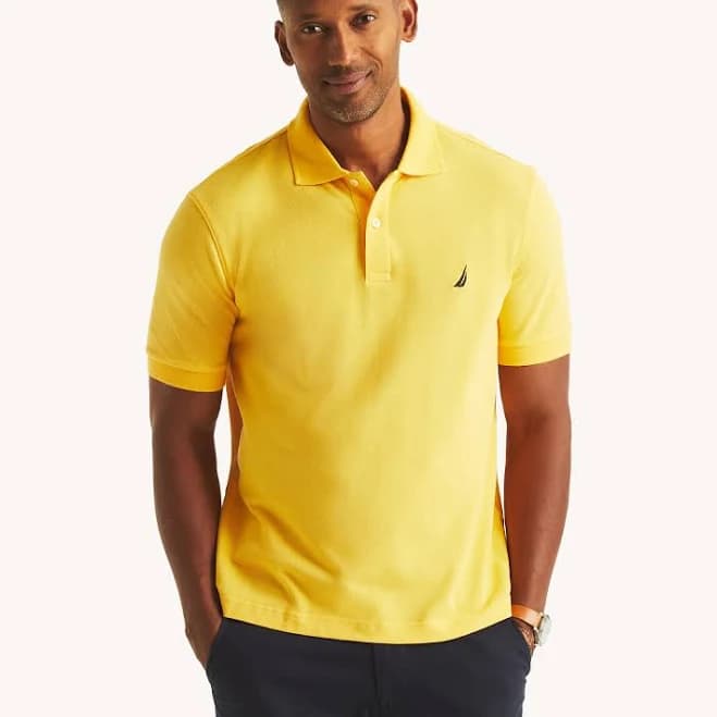Nautica Men's Classic Fit Deck Polo